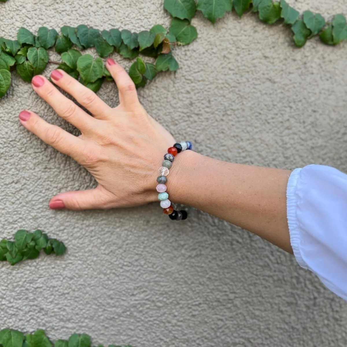 Mindfulness Healing Crystal Chakra Bracelet