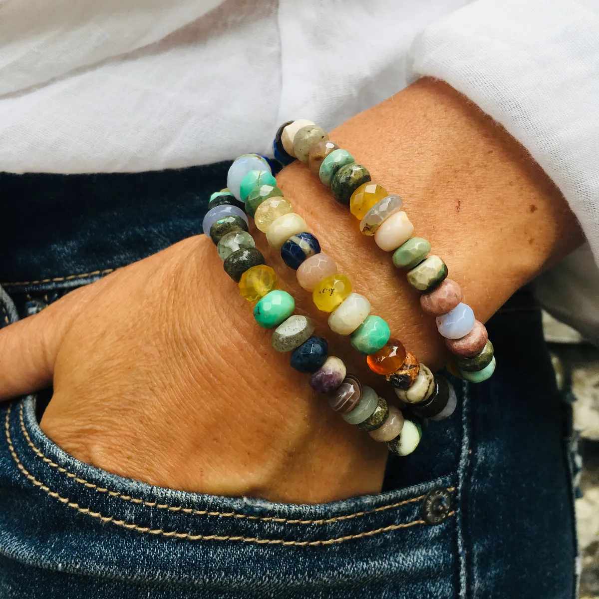 Mindfulness Healing Crystal Chakra Bracelet