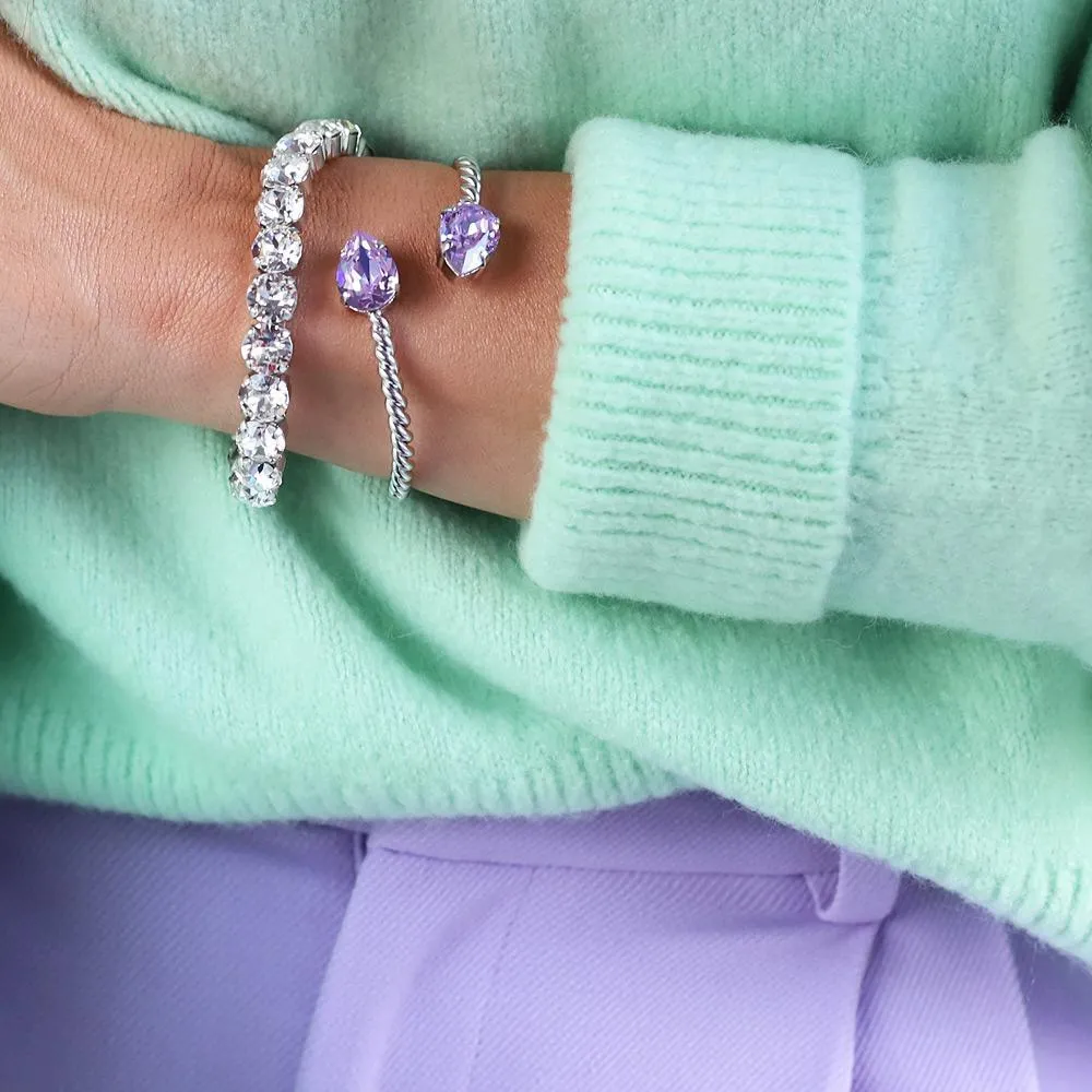 Mini Drop Bracelet / Violet