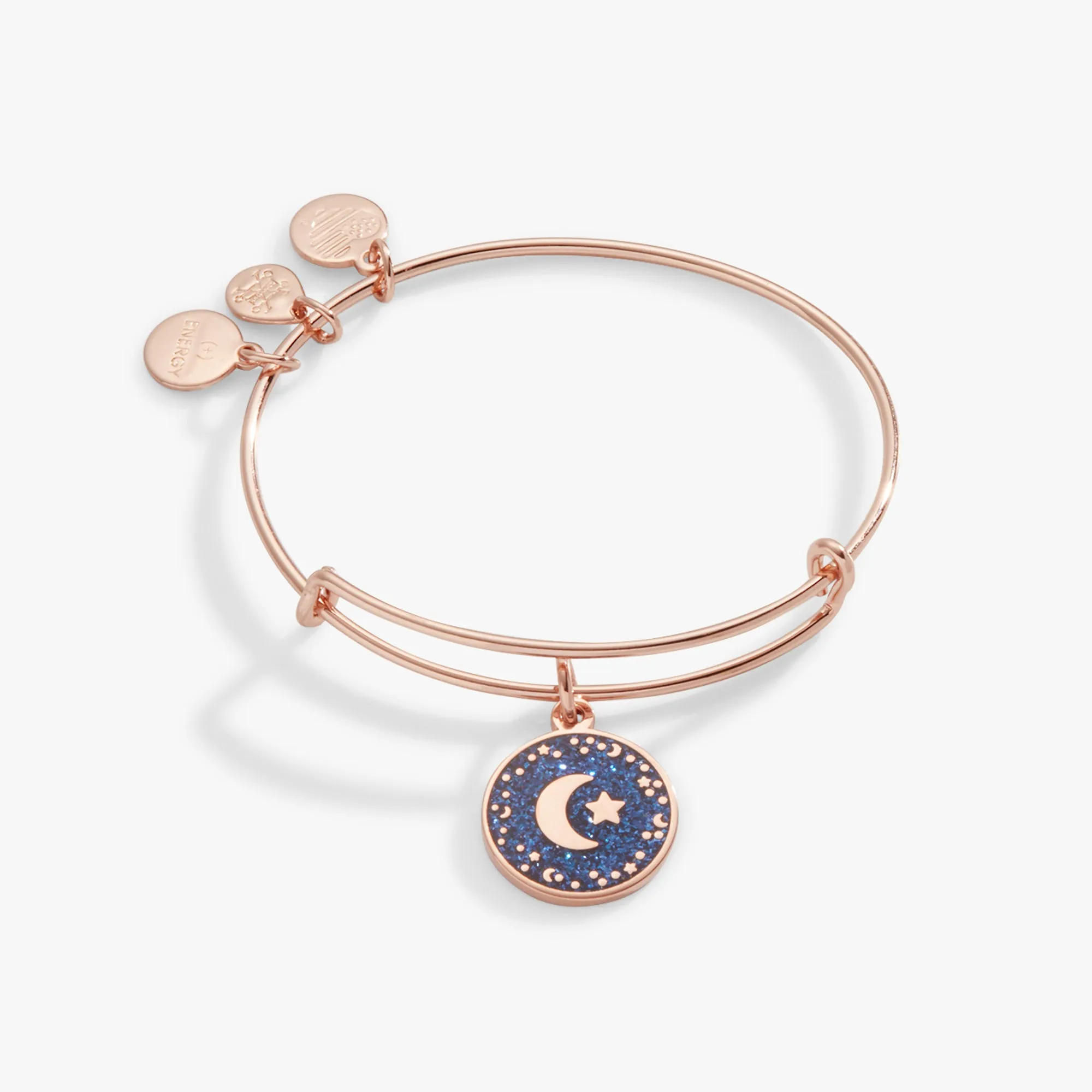 Moon   Star Night Sky Charm Bangle