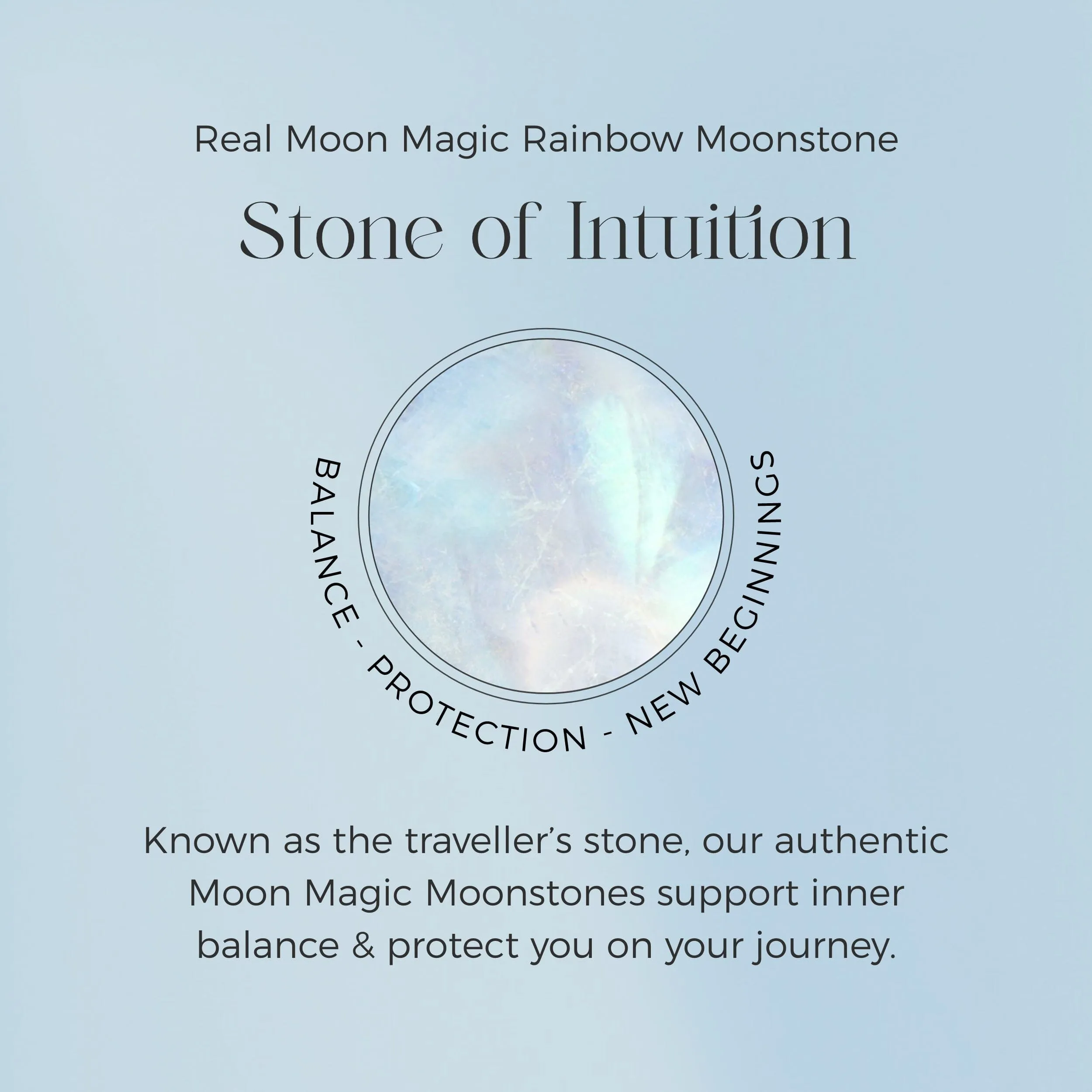 Moonstone Necklace - Bright Drop