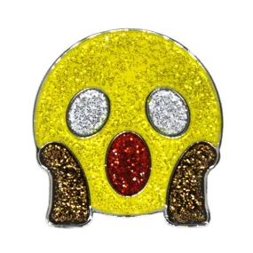 Navika Glitzy Hat Clip/Marker Emoji Wow