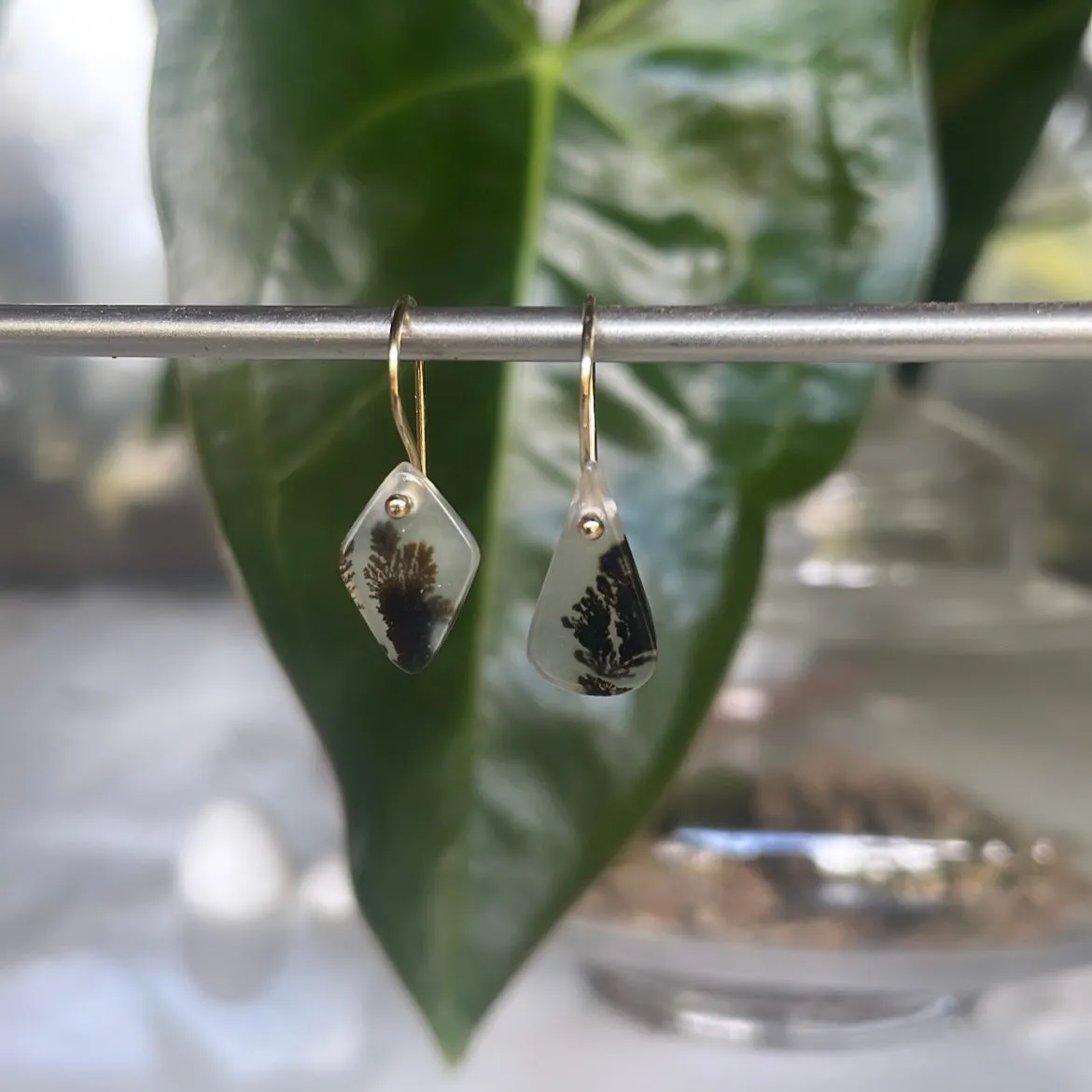 Petite saplings earrings