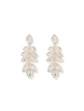 Peyton Petal Glass Drop Earrings