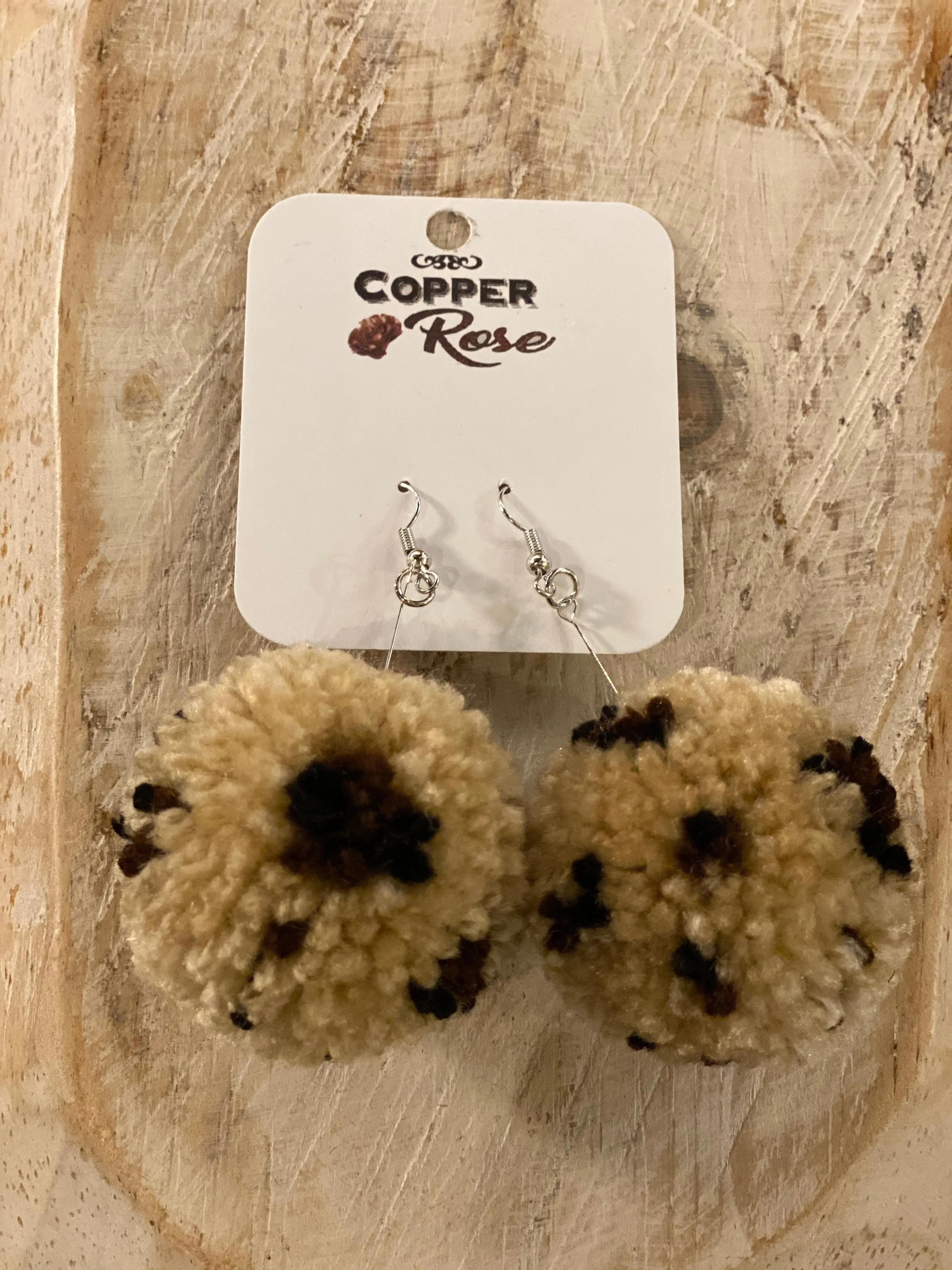 Pom Earrings