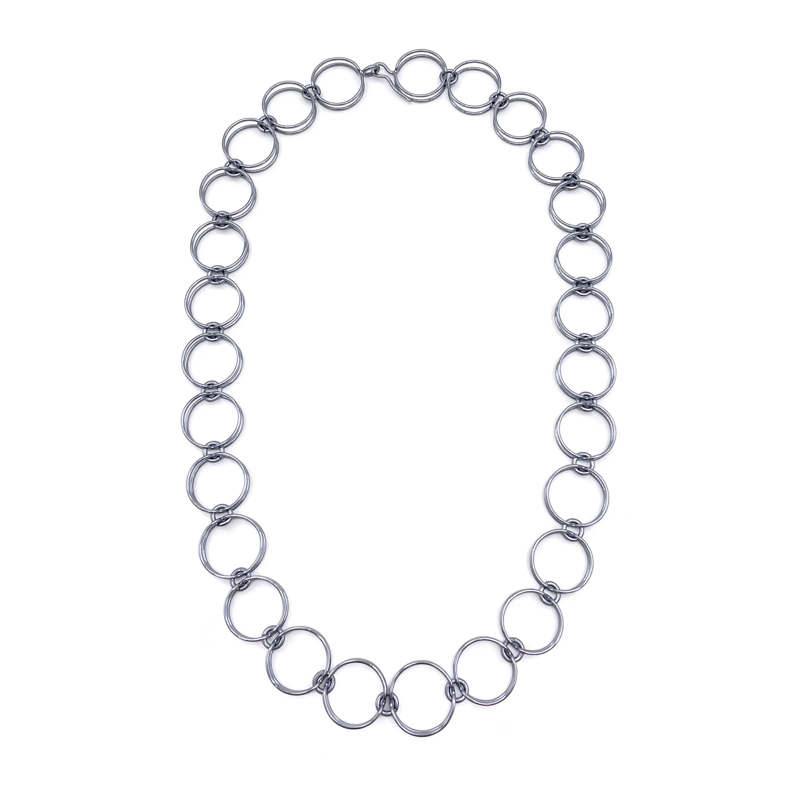 Round Link Necklace