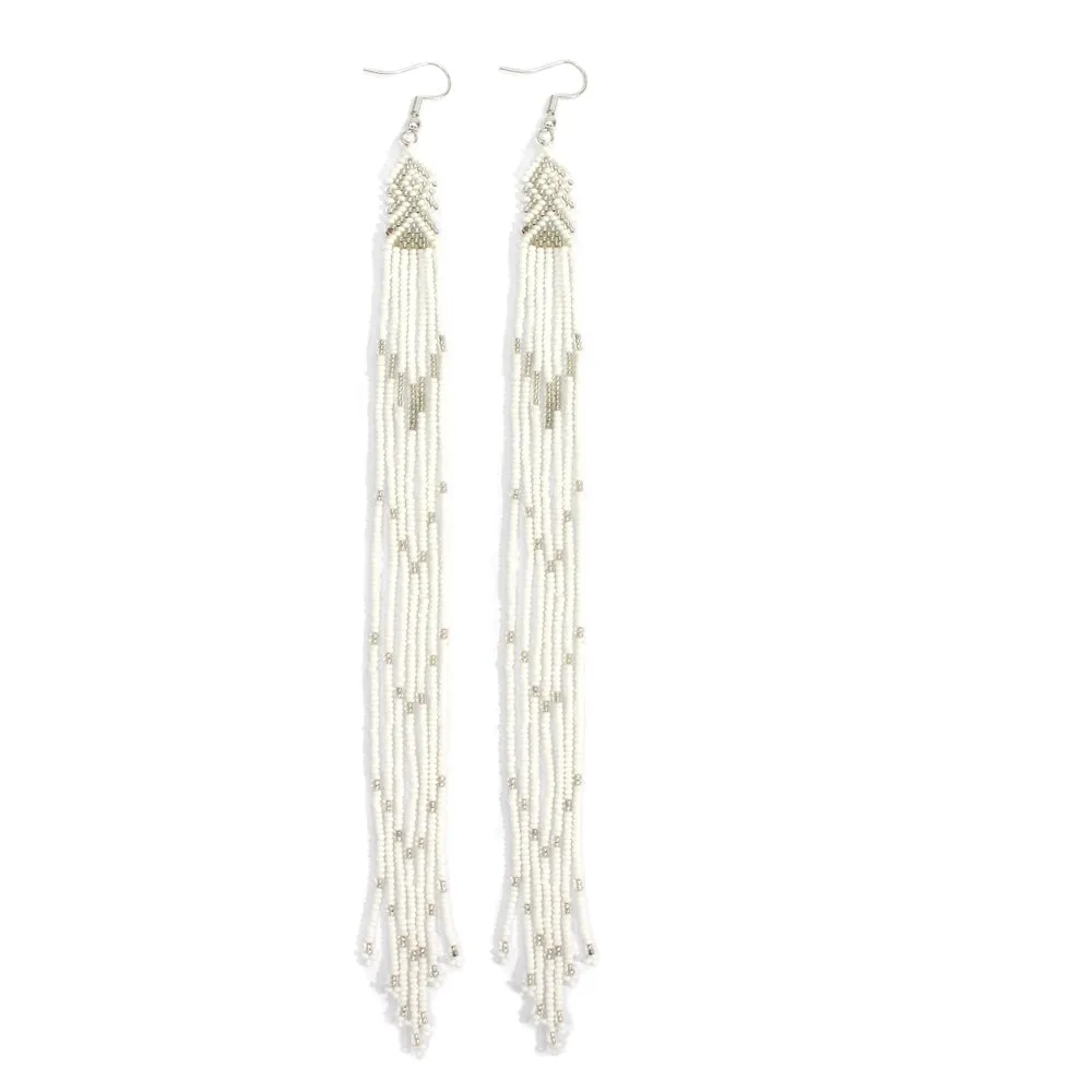 Standout Beaded Drop Earring