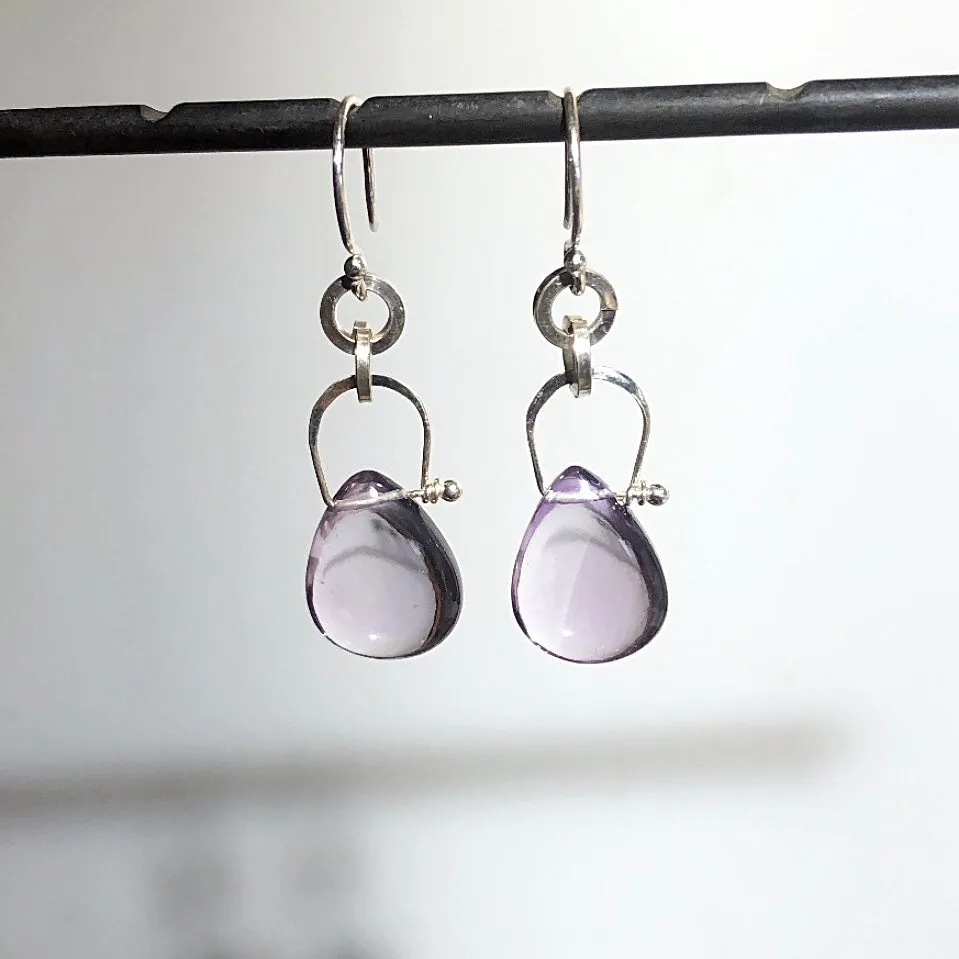 Stirrup pear pink amethyst