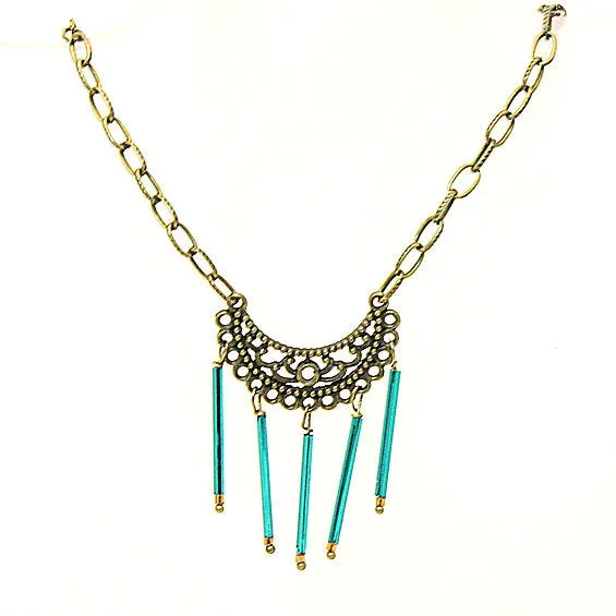 Tribal Filigree Pendant necklace