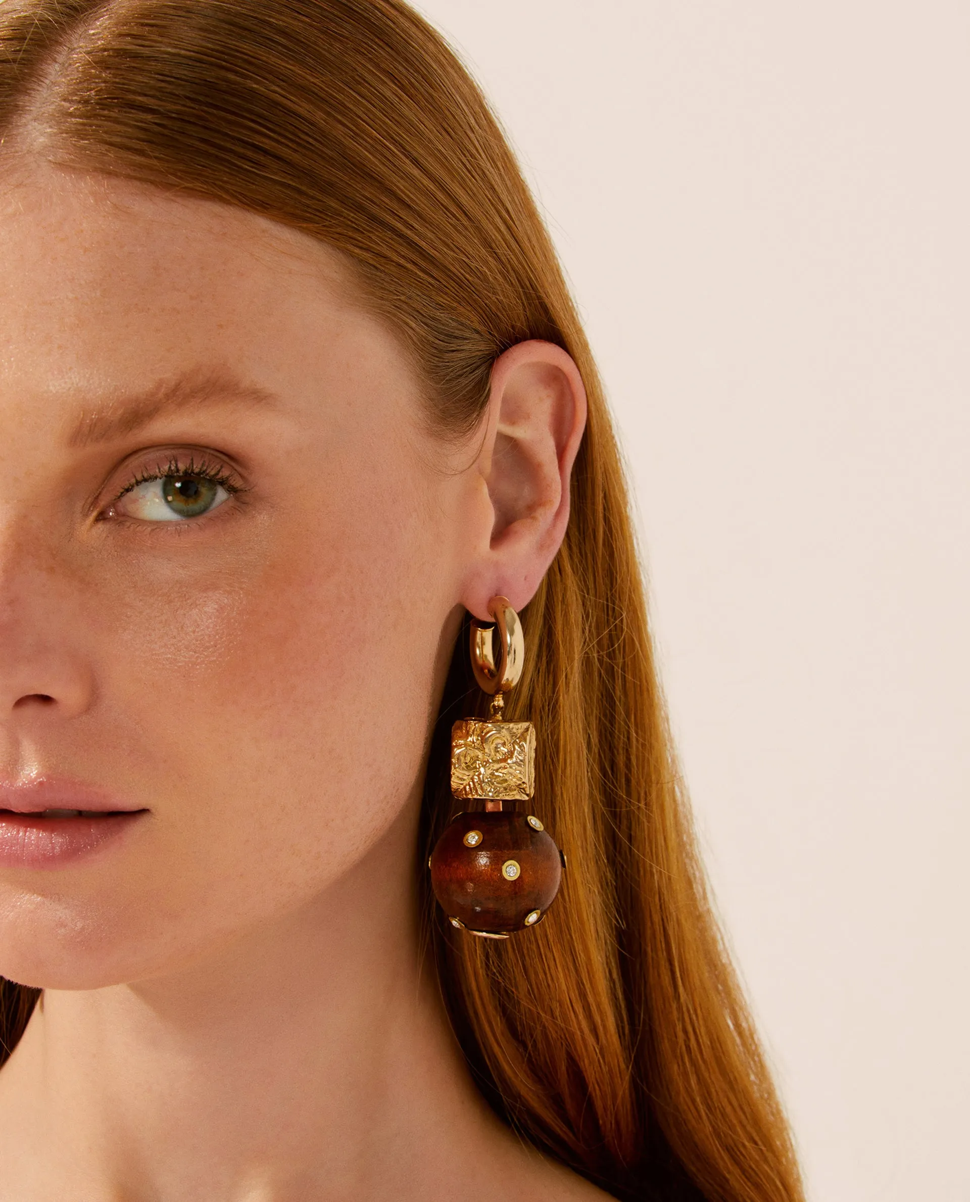 Wood Earrings