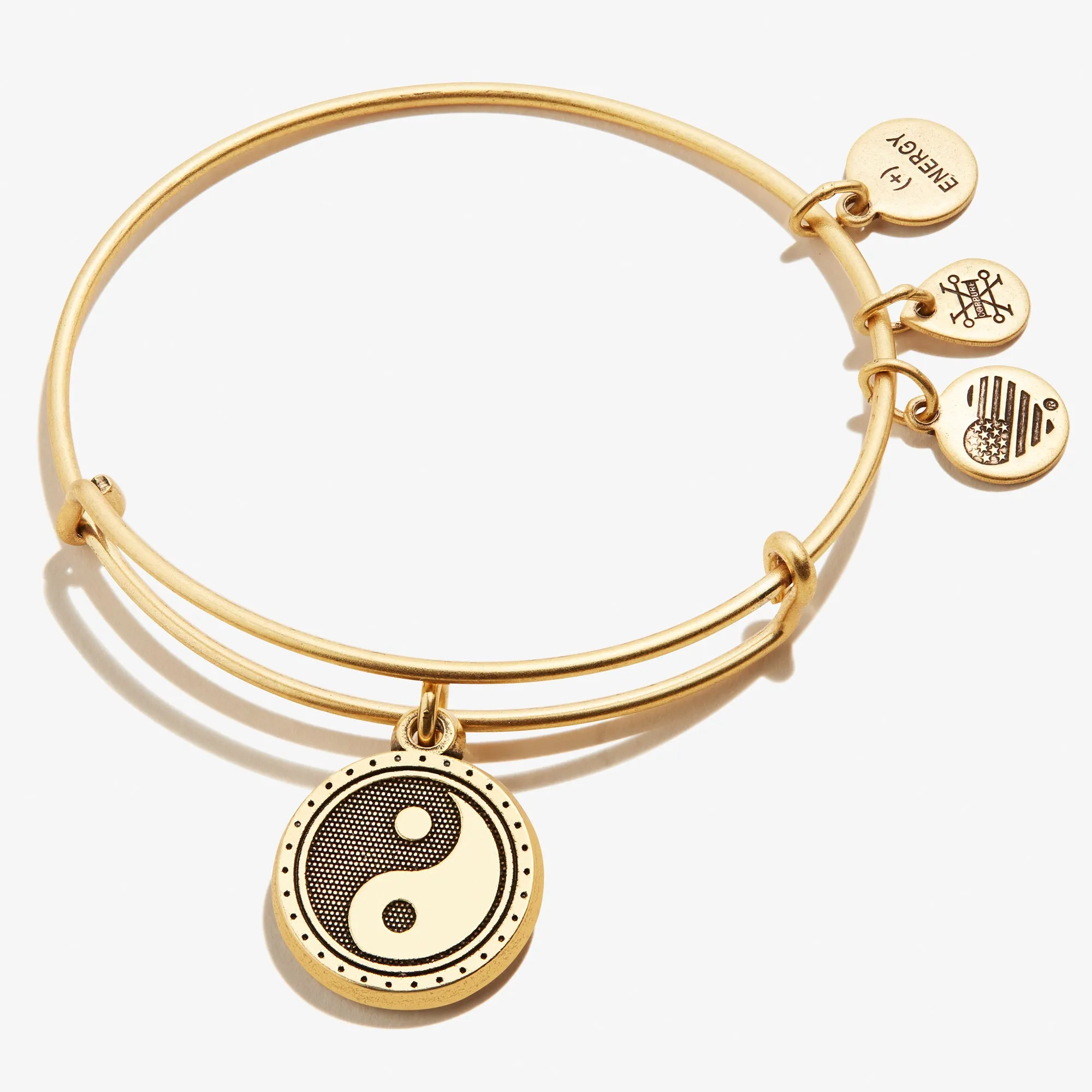 Yin Yang Charm Bangle