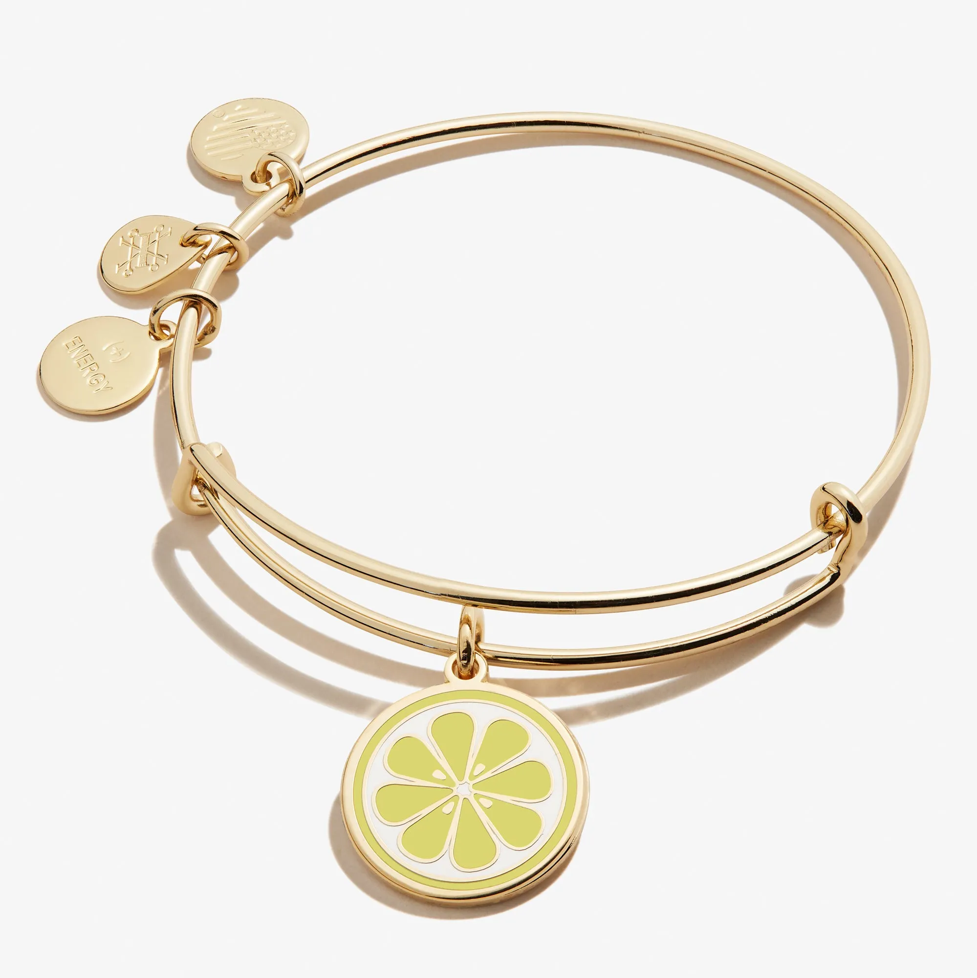 Zest for Life Lemon Charm Bangle